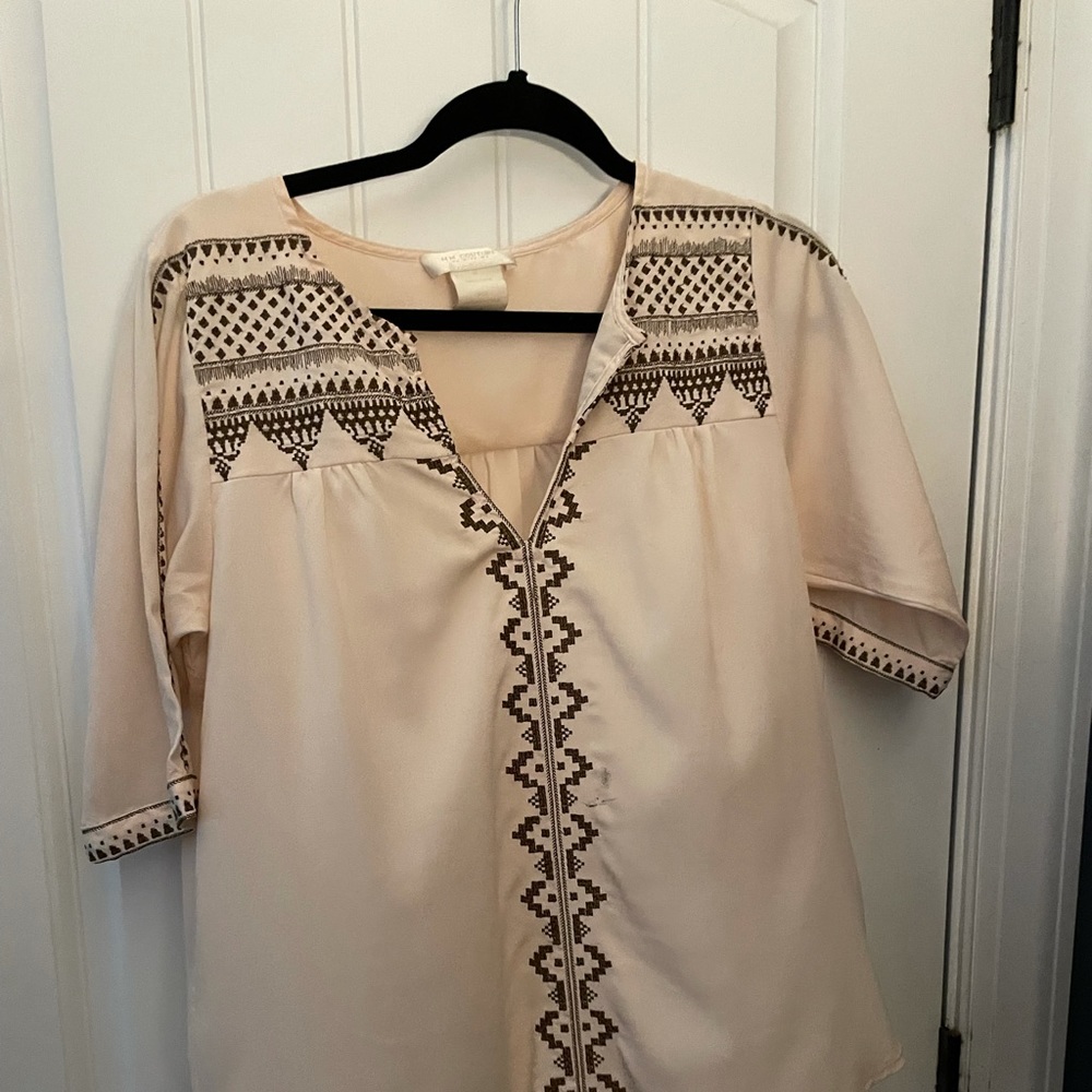 Blouse soft material